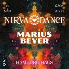 Nirvadance presents HAMBURG: MARIUS BEYER aka Ecstatic Dance Events 14.03.2026 Hamburg-Haus Eimsbüttel, großer Saal