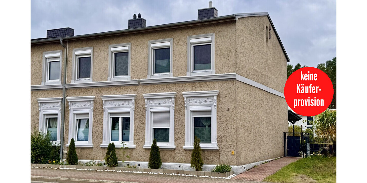 HORN IMMOBILIEN ++ liebevoll renoviertes Ein- oder Zweifamilienhaus in Torgelow mit großem Grundstück - Doppelhaushälfte Torgelow | Angebot:23243901