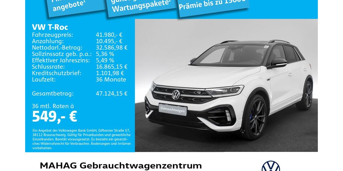 VW T-Roc 6.551 km 41.980 &euro; München 80935