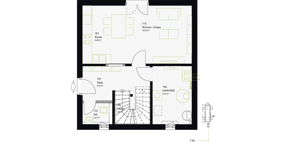 Einfamilienhaus Bad Wünnenberg - 4 Zimmer, 99 m&sup2;, 297.000&euro; | Angebot:26798452