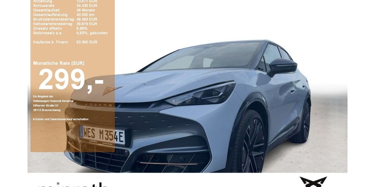 Cupra Tavascan 2.600 km 49.480 &euro; Moers-Hülsdonk 47441