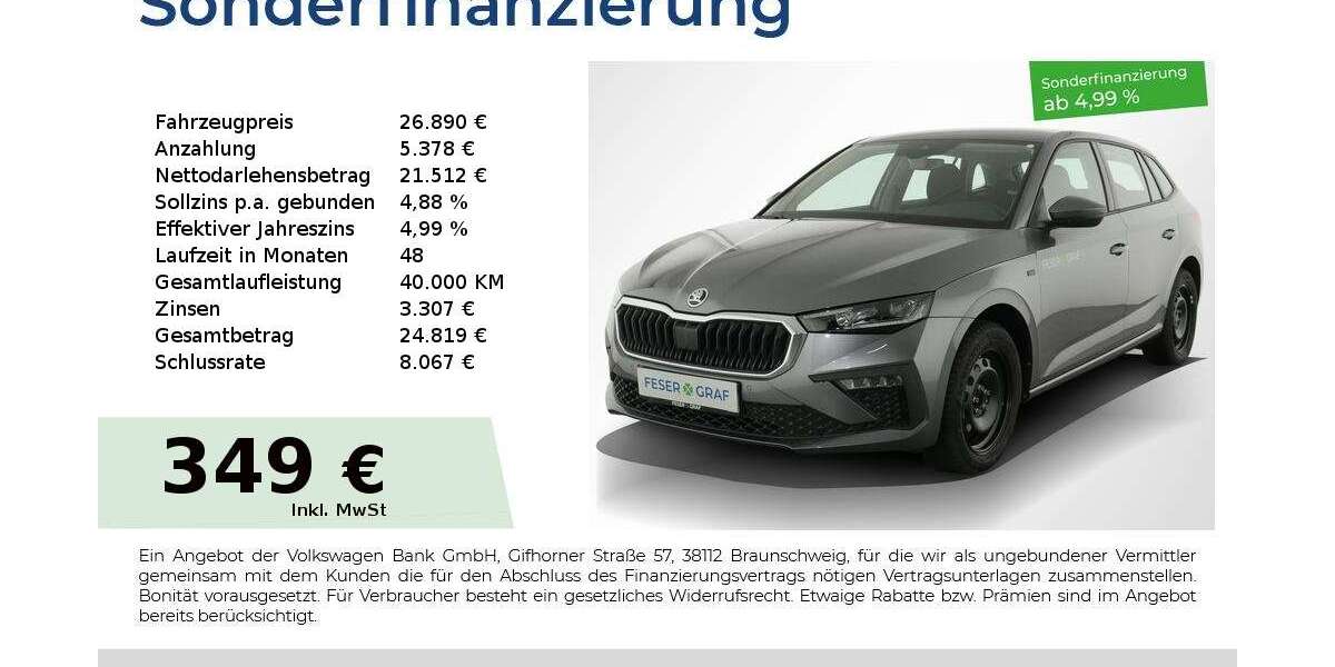 Skoda Scala 9.900 km 26.890 &euro; Nürnberg 90441