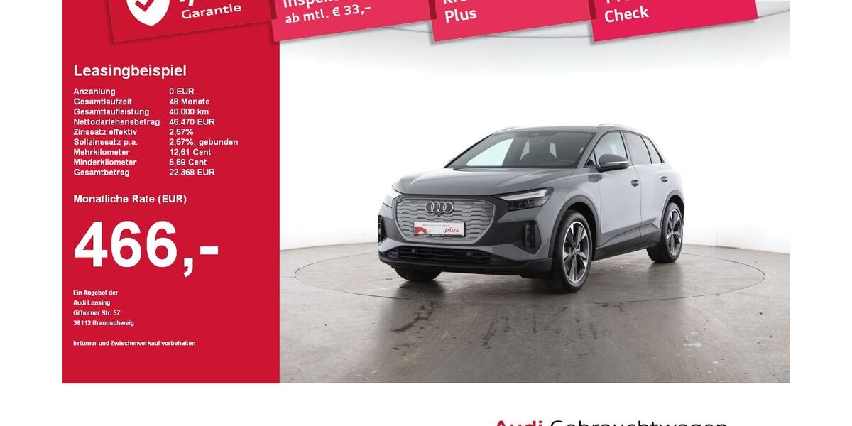 Audi Q4 e-tron 10.672 km 44.250 &euro; Plattling 94447