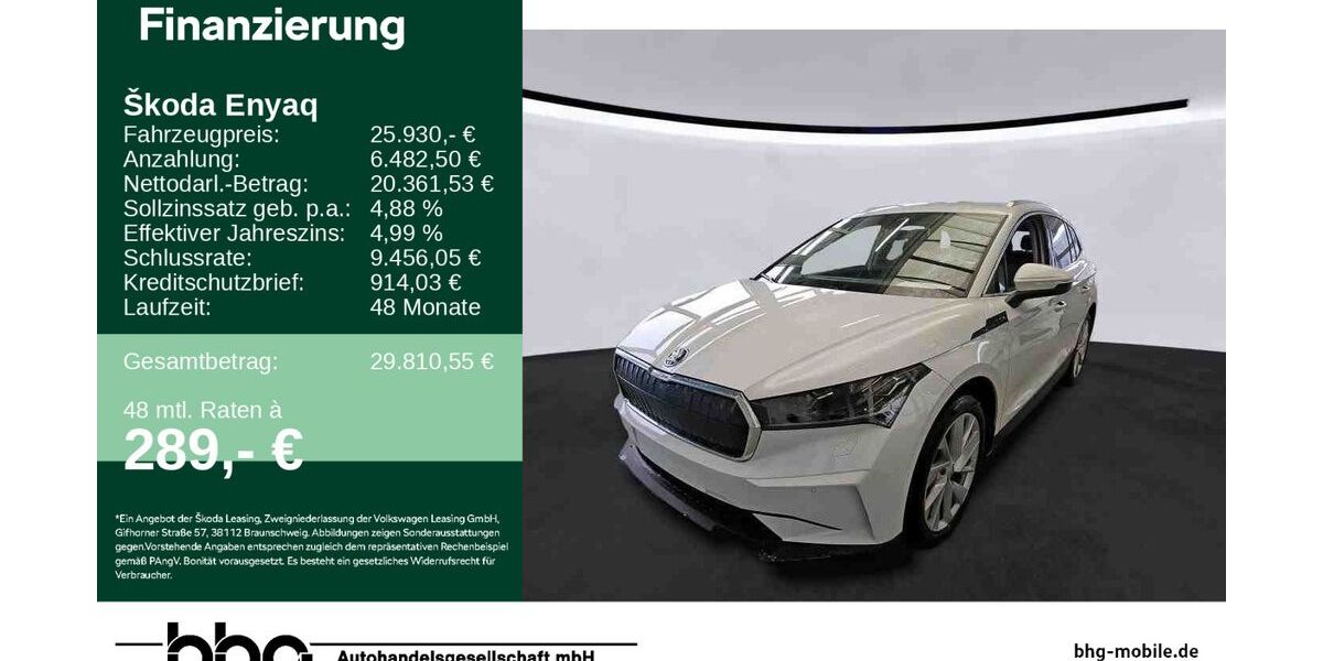 Skoda Enyaq 33.063 km 25.930 &euro; Albstadt 72458