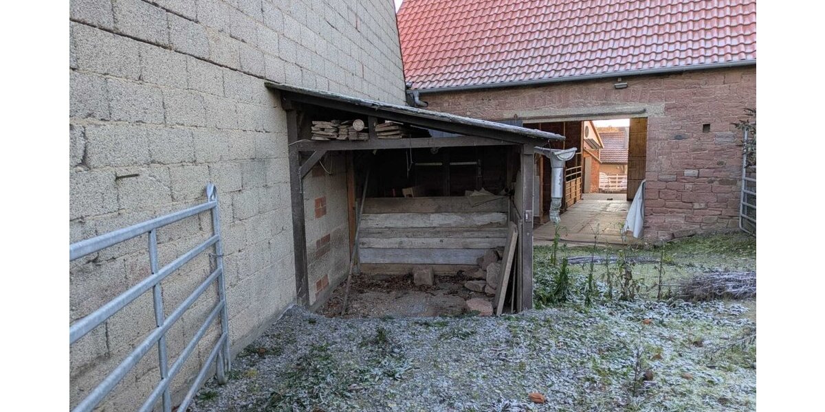 Gemünden a. Main, Resthof mit ELW - Bauernhaus, Landhaus Gemünden a. Main Gemarkung Wernfeld | Angebot:26505724