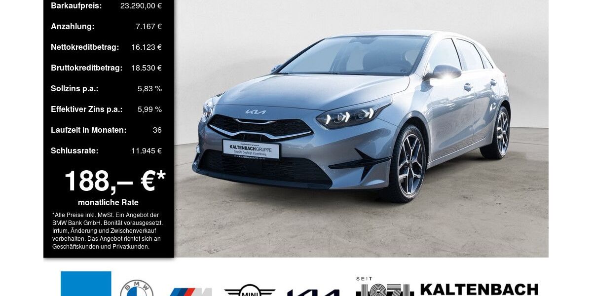 Kia ceed / Ceed 14.088 km 22.890 &euro; Wiehl 51674