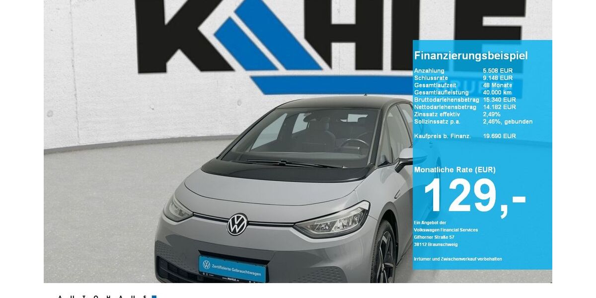 VW ID.3 47.650 km 19.690 &euro; Walsrode 29664