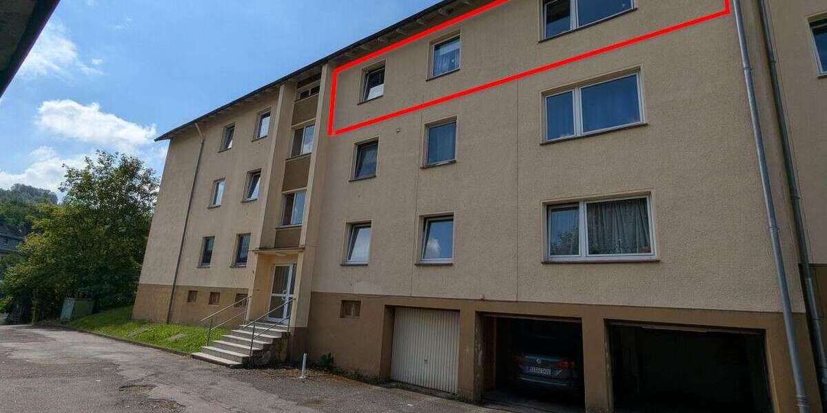Etagenwohnung Siegen - 3 Zimmer, 74 m&sup2;, 556&euro; | Angebot:26854177