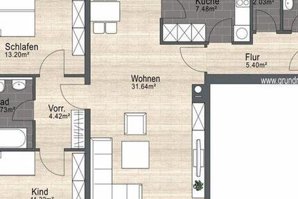 Wohnung Regen - 3 Zimmer, 85 m&sup2;, 680&euro; | Angebot:26618002