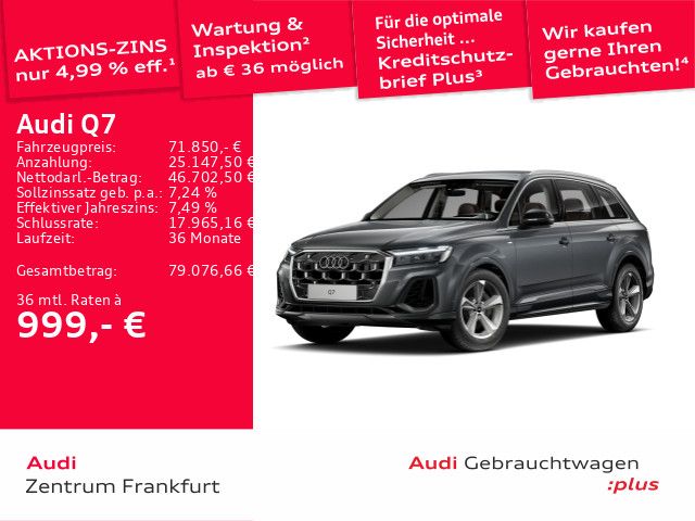 Audi Q7 6.222 km 71.850 &euro; Frankfurt am Main 60314