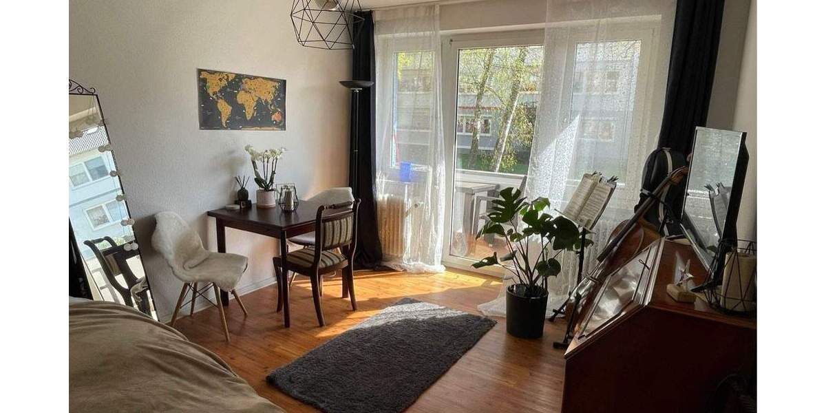 Gemütliche 1-Zimmer Single Wohnung mit Balkon in Wersten! 1 zimmer