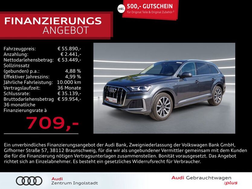 Audi Q7 76.323 km 55.890 € Ingolstadt 85057