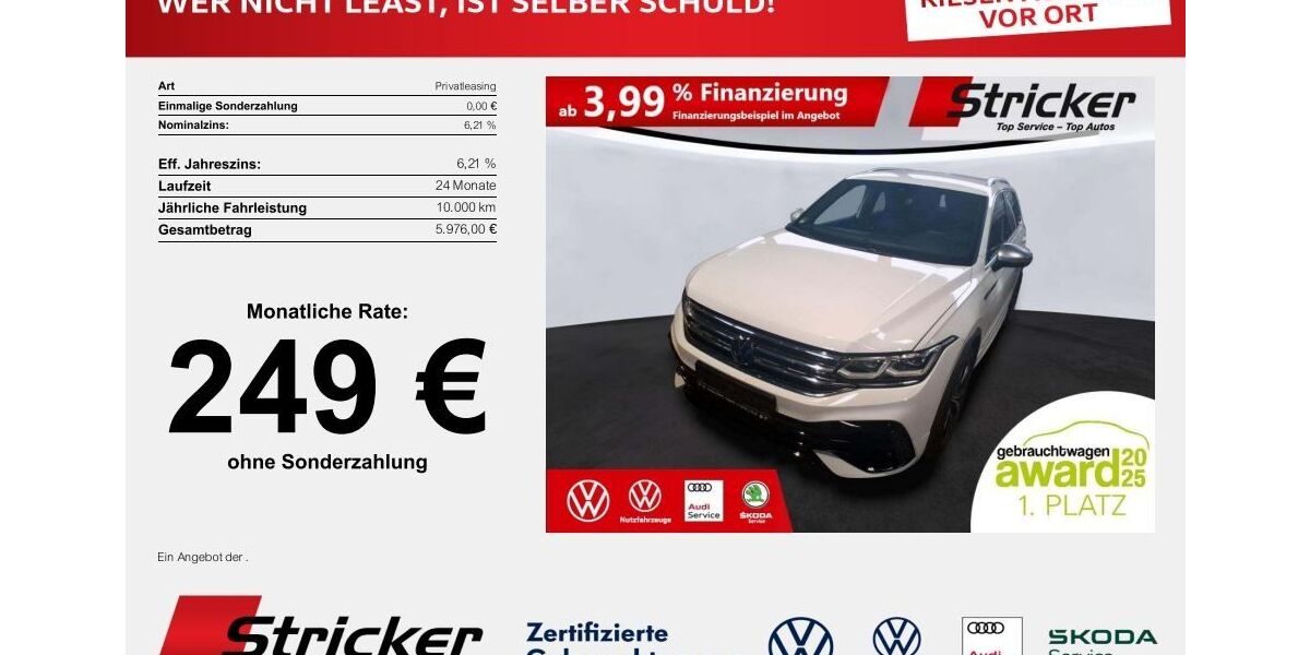 VW Tiguan 25.906 km 40.549 &euro; Horn Bad Meinberg 32805