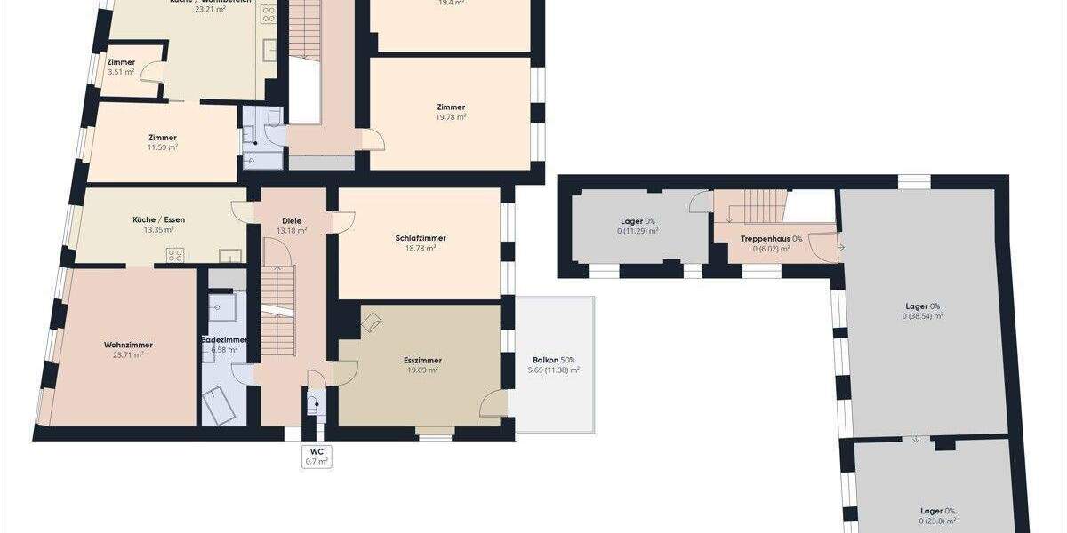 Mehrfamilienhaus, Wohnhaus Regensburg Steinweg - 2 Zimmer, 254 m&sup2;, 1.050.000&euro; | Angebot:25780069