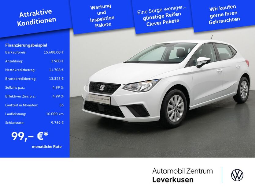 Seat Ibiza 17.745 km 14.980 € Leverkusen 51379