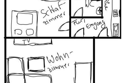 Wohnung Gießen - 2 Zimmer, 28 m&sup2;, 450&euro; | Angebot:25375794