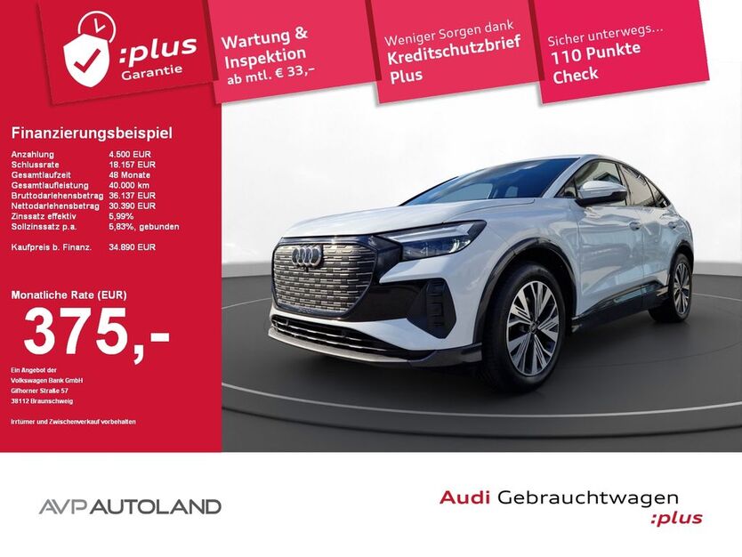 Audi Q4 e-tron 62.640 km 34.890 € Regen 94209