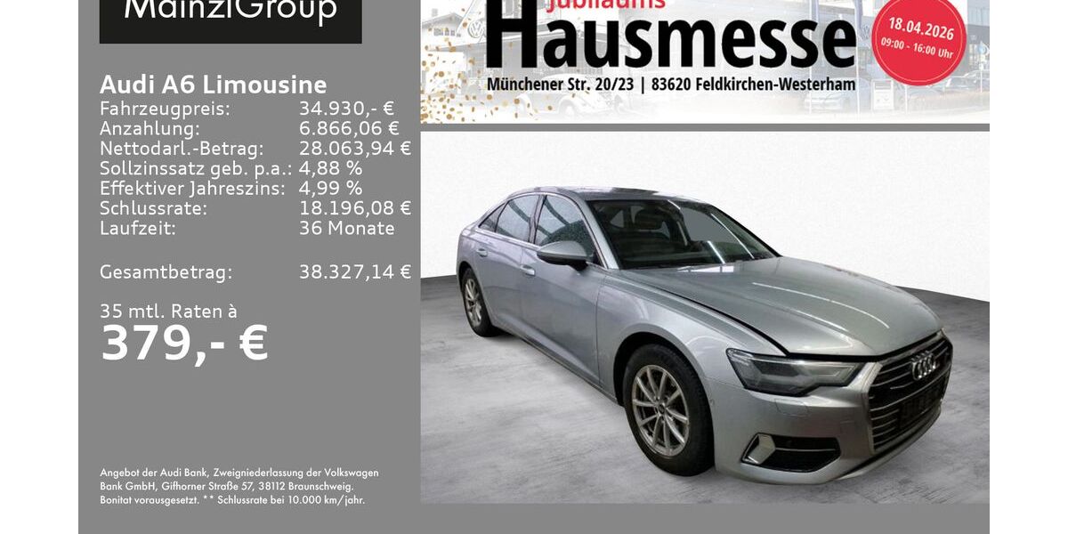 Audi A6 57.270 km 34.930 &euro; Feldkirchen/Westerham 83620