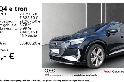 Audi Q4 e-tron 79.609 km 28.909 &euro; Berlin 13581