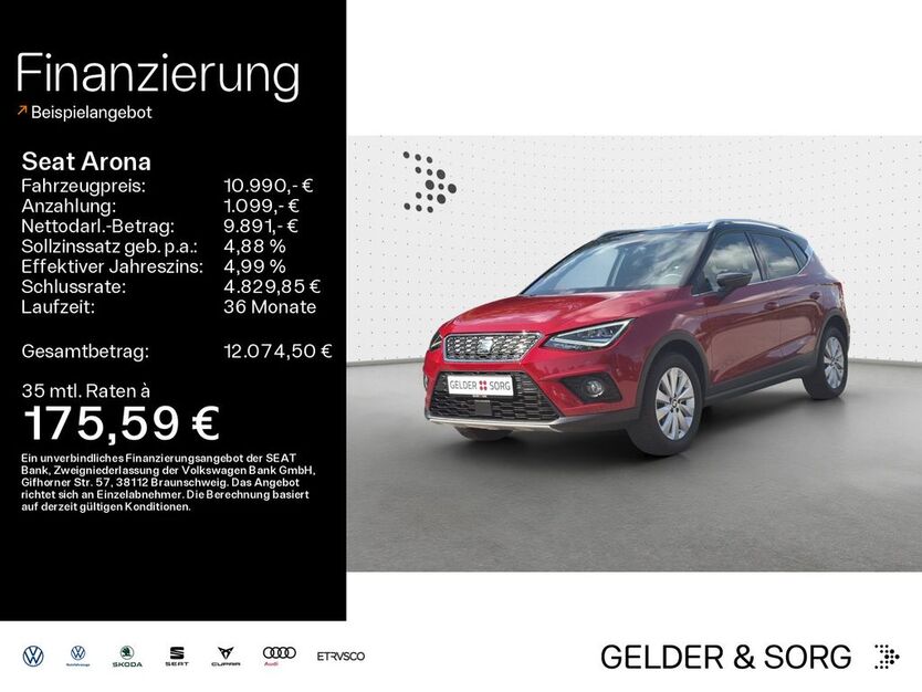 Seat Arona 47.490 km 10.990 € Ebern 96106