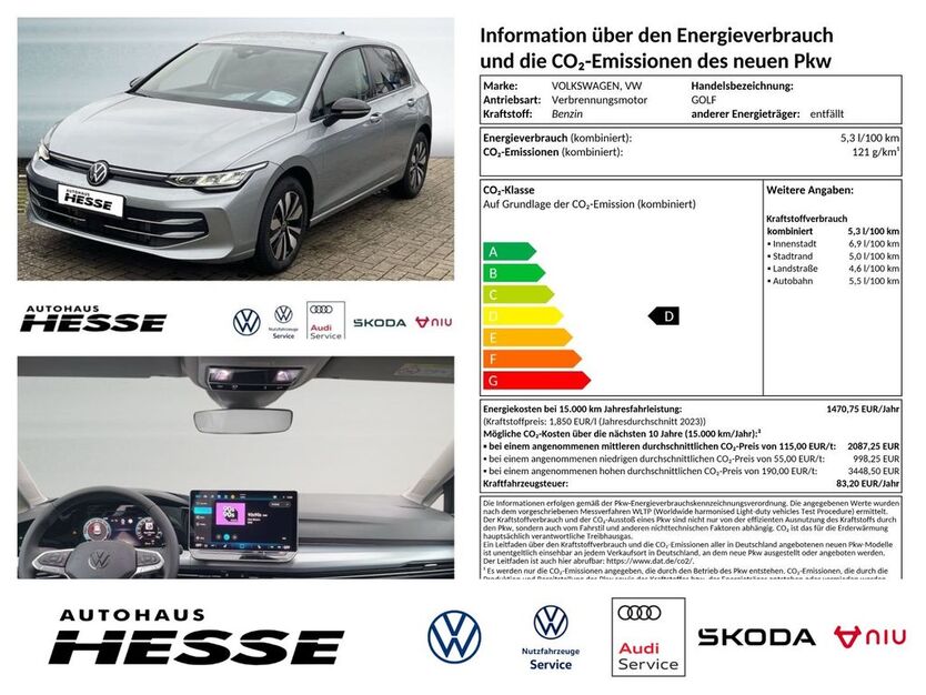 VW Golf 20.046 km 27.990 € Sottrum 27367