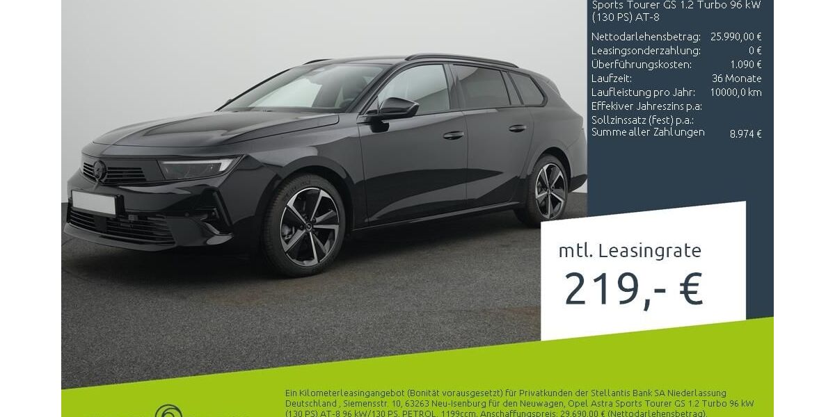 Opel Astra 1.500 km 25.990 &euro; Borken 46325