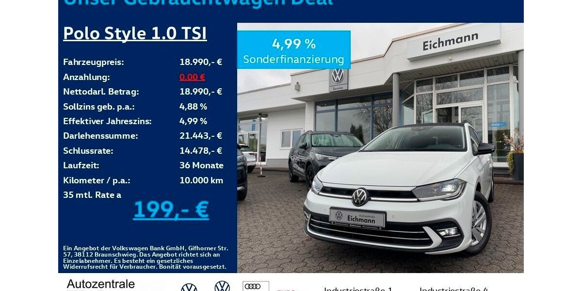 VW Polo 17.800 km 18.990 &euro; Heiligenroth 56412