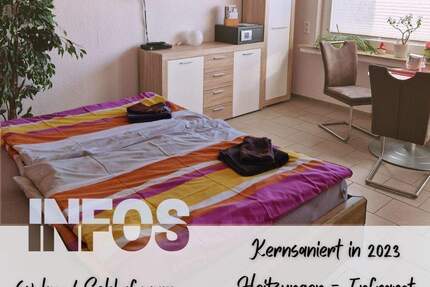 Schickes kernsaniertes, komplett möbliertes Appartement sucht neue Eigentümer 1 zimmer