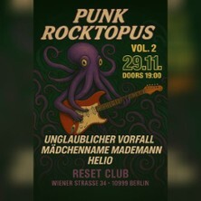 Punk Rocktopus Vol. 2 | Reset Club Berlin Berlin