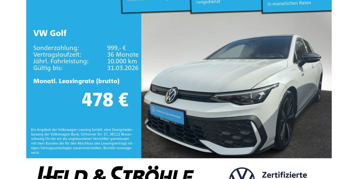 VW Golf 9.129 km 40.760 &euro; Neu-Ulm 89231