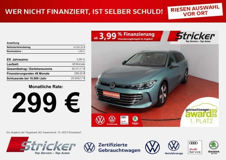 VW Passat Variant 24.184 km 34.949 &euro; Horn-Bad Meinberg 32805