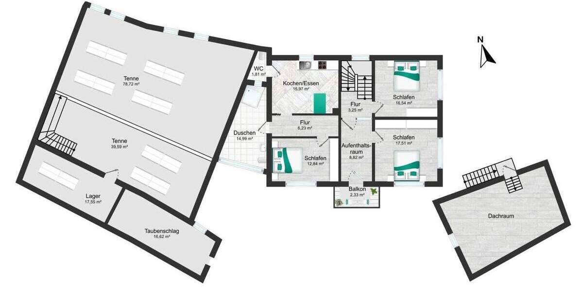 Mehrfamilienhaus, Wohnhaus Burkardroth Zahlbach - 1 Zimmer, 163 m&sup2;, 240.000&euro; | Angebot:25909530