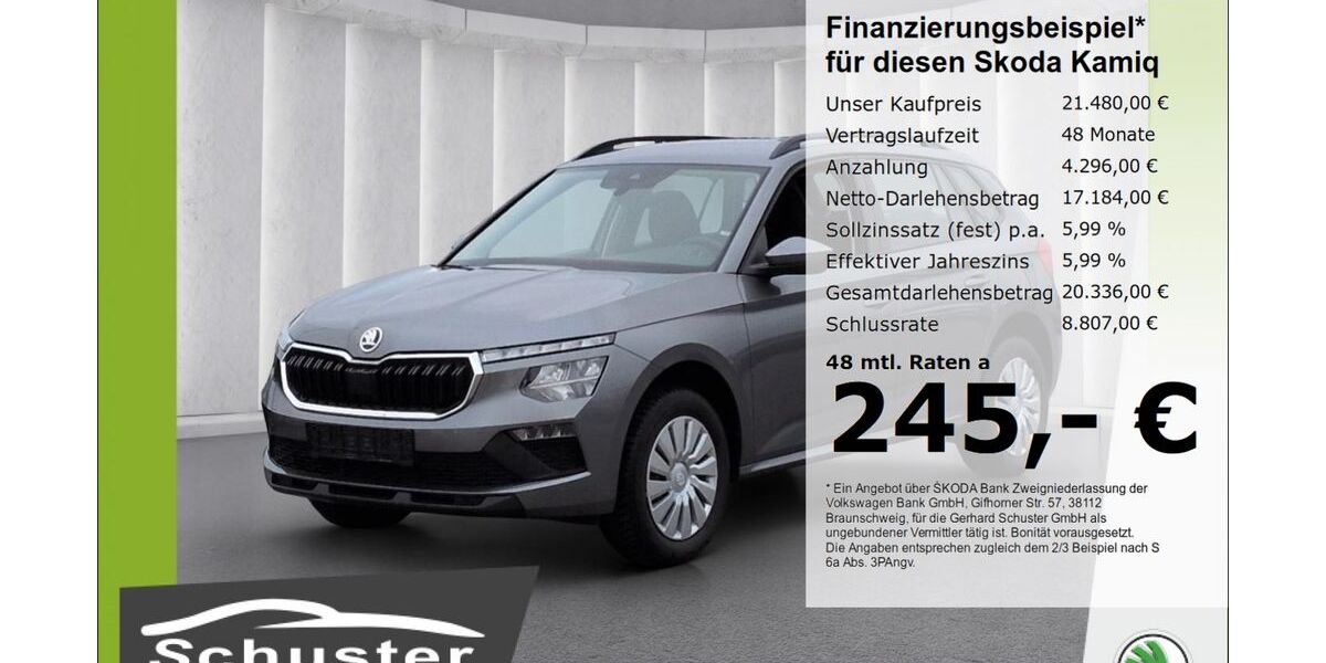 Skoda Kamiq 24.746 km 20.980 &euro; Ruhstorf 94099