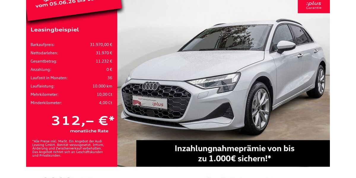 Audi A3 8.074 km 31.970 &euro; Potsdam 14482