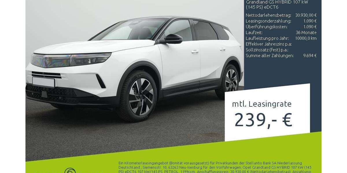 Opel Grandland X 3.500 km 30.930 &euro; Bocholt 46395