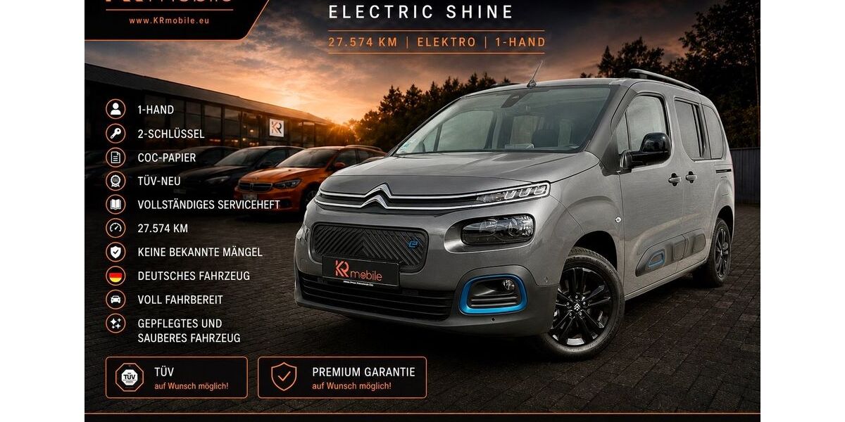 Citroen ë-Berlingo 27.574 km 18.999 &euro; Garbenheim 35583
