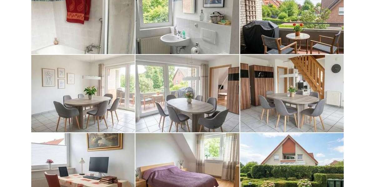 Etagenwohnung Belm - 4 Zimmer, 110 m&sup2;, 975&euro; | Angebot:25541609