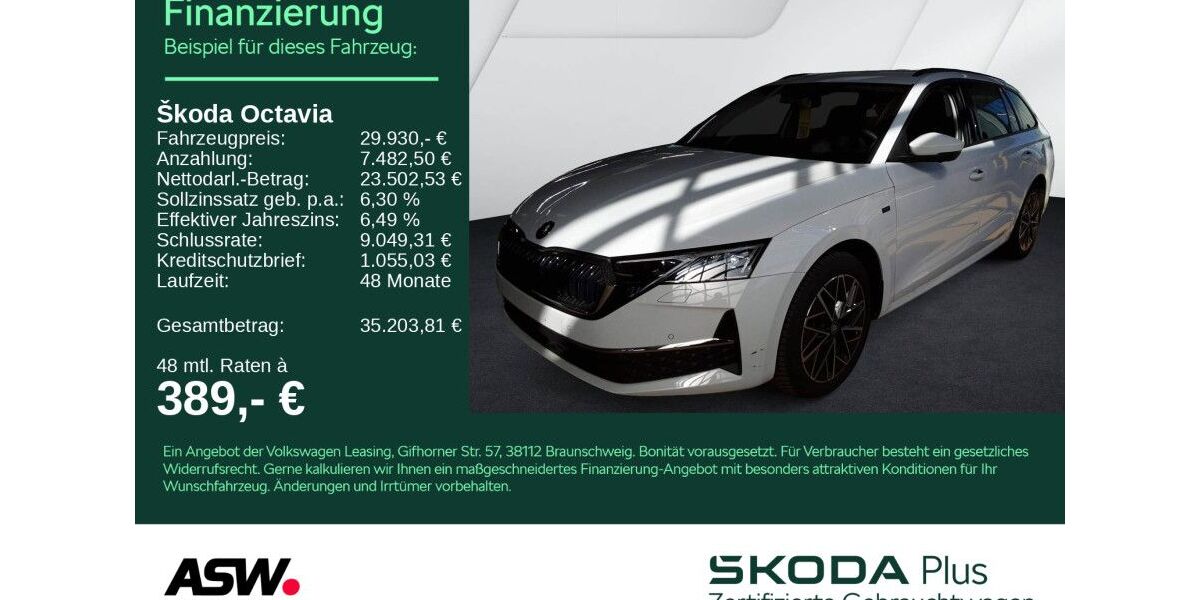 Skoda Octavia 25.900 km 29.930 &euro; Heilbronn 74076