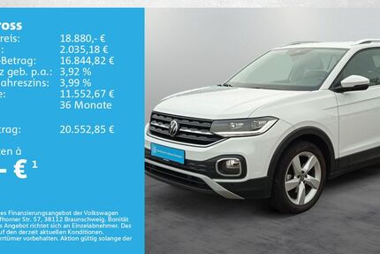 VW T-Cross 36.500 km 18.880 &euro; Kreuzwertheim 97892