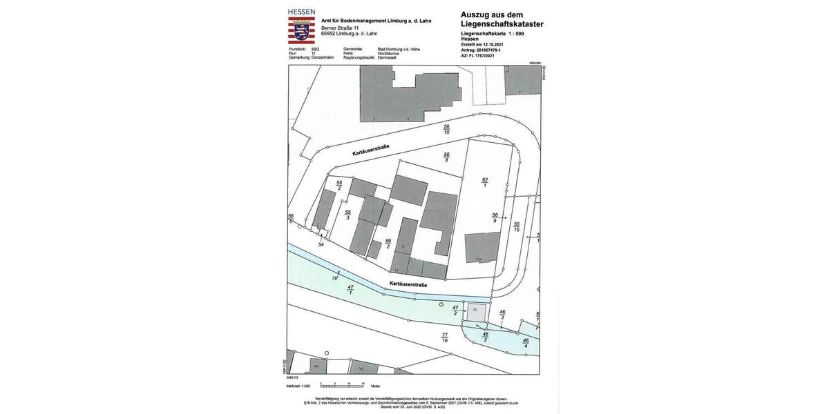 Grundstück Bad Homburg Gonzenheim - 870.000&euro; | Angebot:24708474