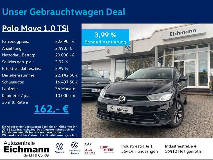 VW Polo 2.500 km 22.490 € Heiligenroth 56412