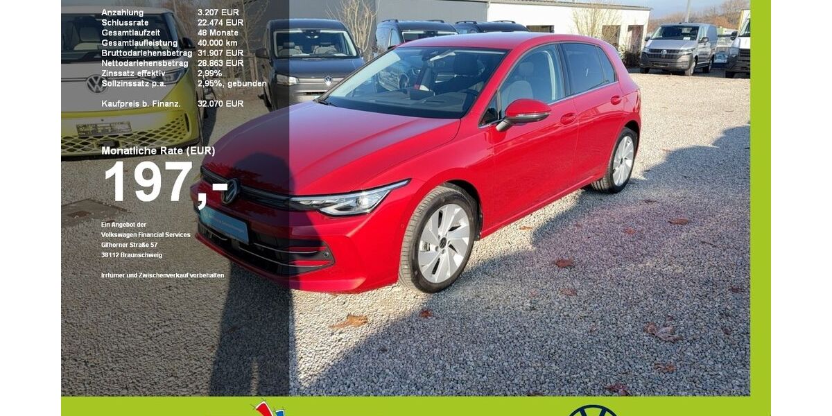 VW Golf 20.000 km 30.880 &euro; Mainburg 84048