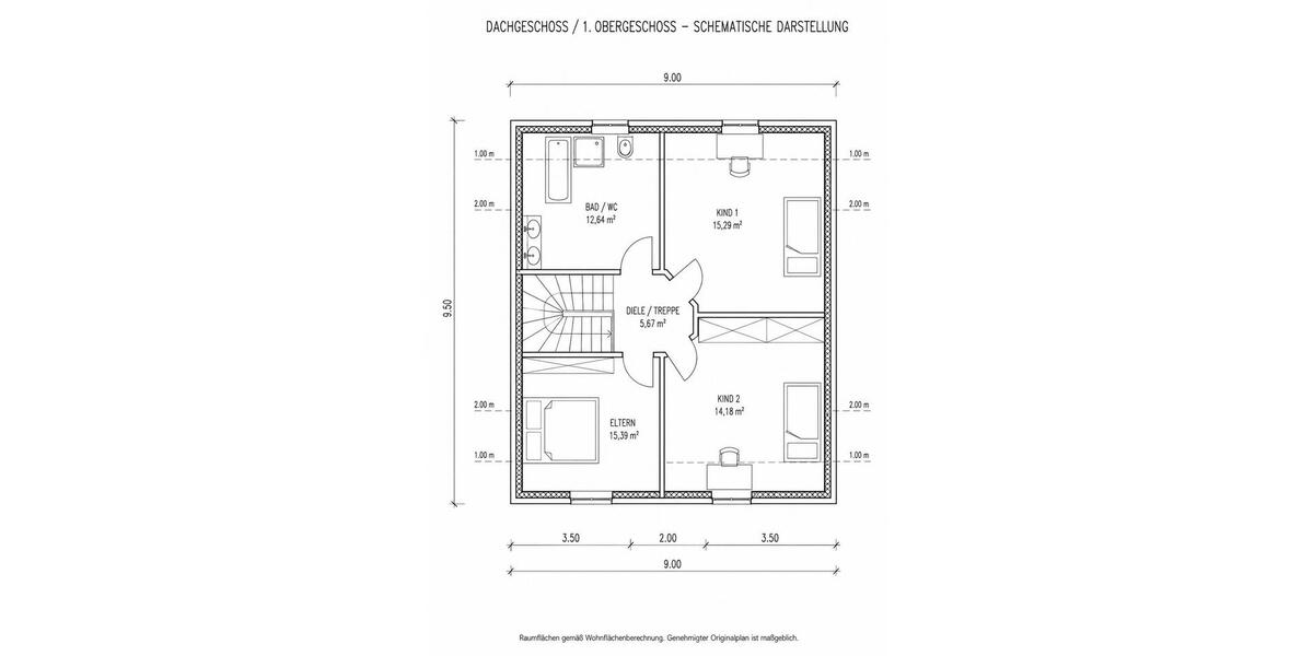 Einfamilienhaus Lübbecke - 4 Zimmer, 123 m&sup2;, 370.000&euro; | Angebot:27094953