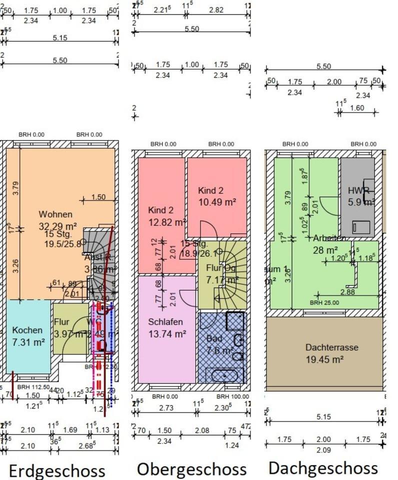 modernes Stadthaus Bj. 2023 im Zentrum von Delitzsch zimmer