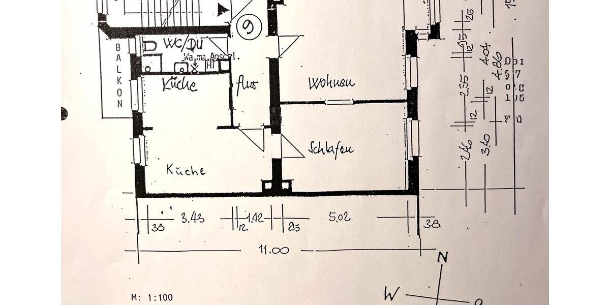 Etagenwohnung Fürth Südstadt - 3 Zimmer, 70 m&sup2;, 249.000&euro; | Angebot:26914457
