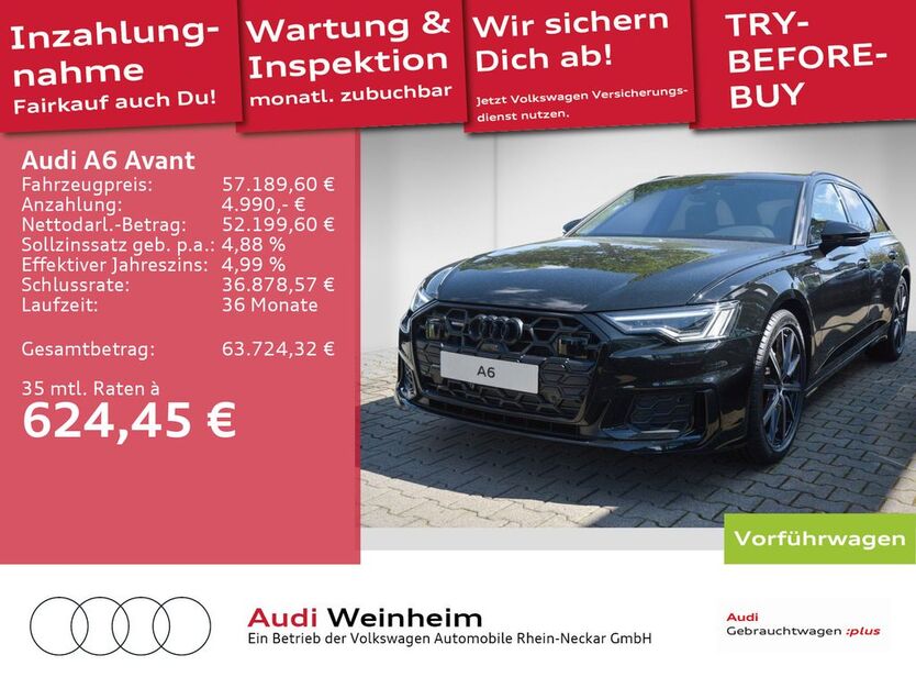 Audi A6 34.990 km 53.990 € Weinheim 69469