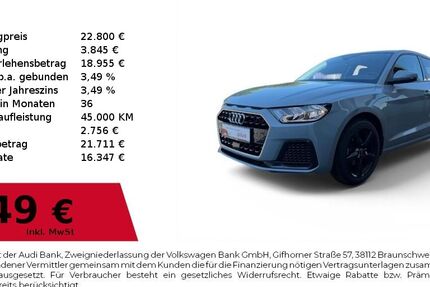 Audi A1 11.423 km 22.800 &euro; Dessau-Roßlau 06844