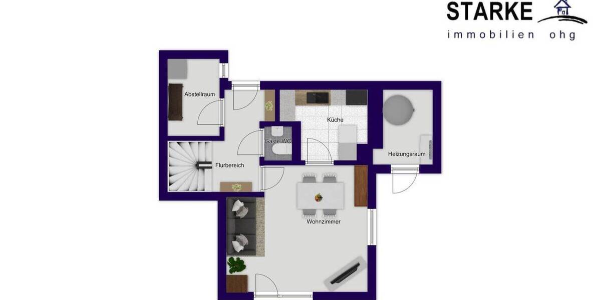 Doppelhaushälfte Löhne Gohfeld - 3 Zimmer, 83 m&sup2;, 229.900&euro; | Angebot:26433571