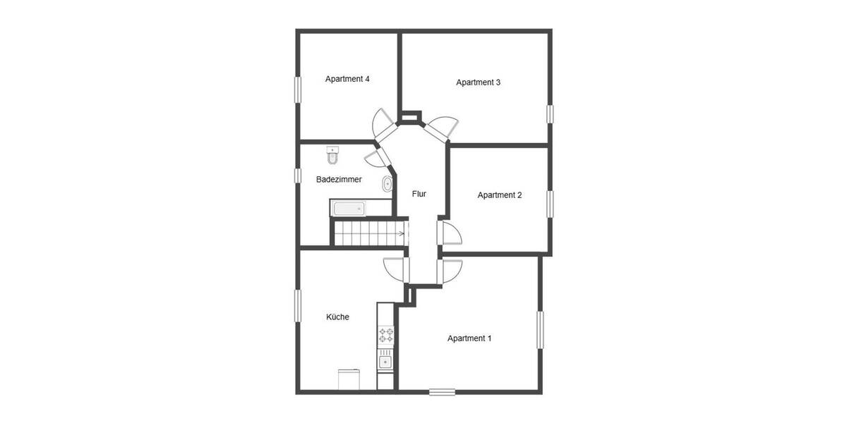 Mehrfamilienhaus, Wohnhaus Bisingen Wessingen - 8 Zimmer, 399.000&euro; | Angebot:26686667