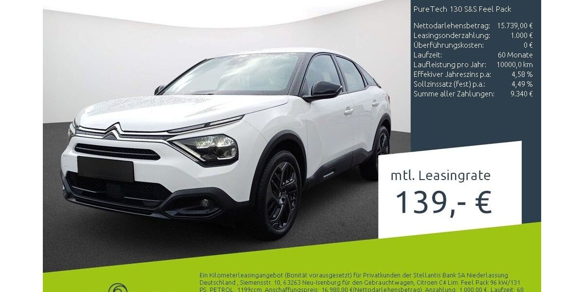 Citroen C4 13.292 km 14.634 &euro; Bocholt 46395